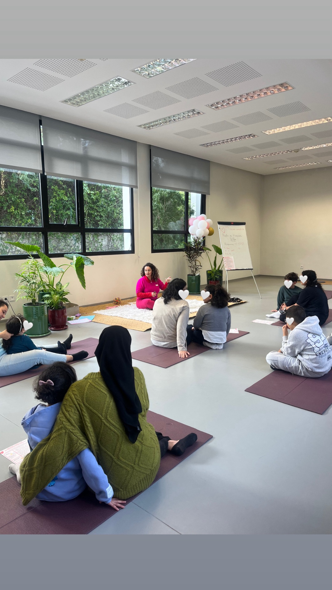 Séance de yoga et relaxation pour les enfants